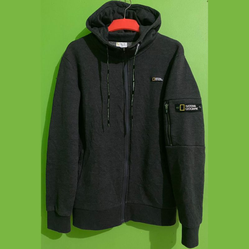 Hoodie Zipper National Geographic (Patch)