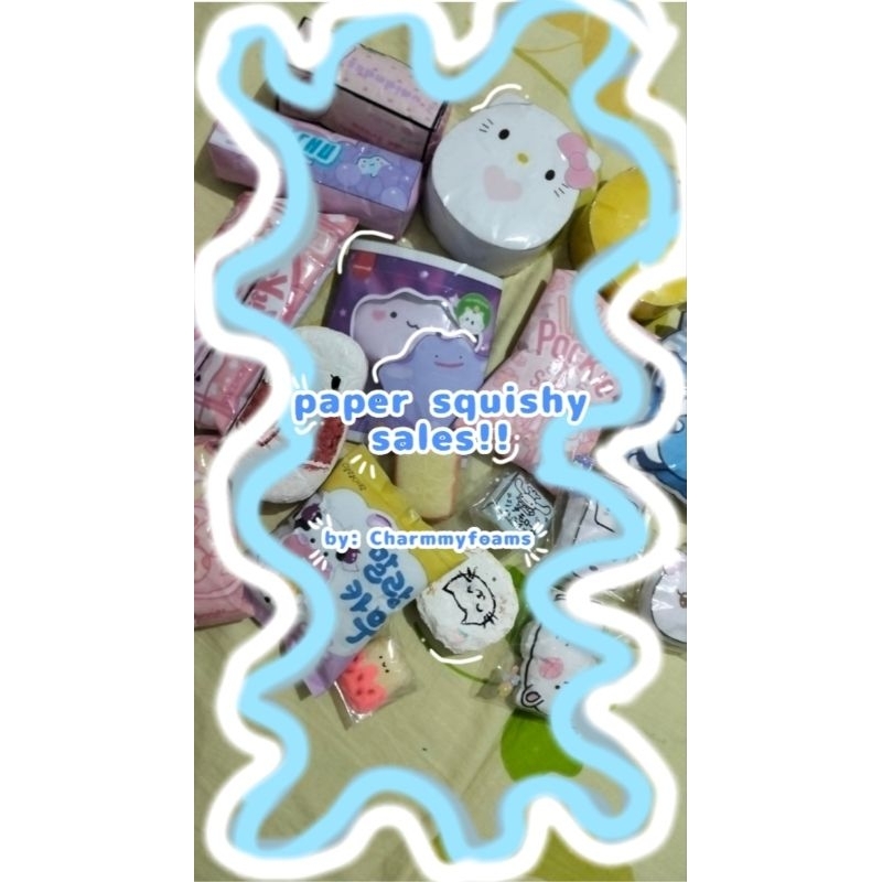 paper squishy and homemade sales