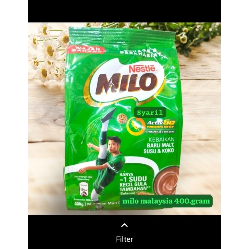 

milo malaysia 400.gram