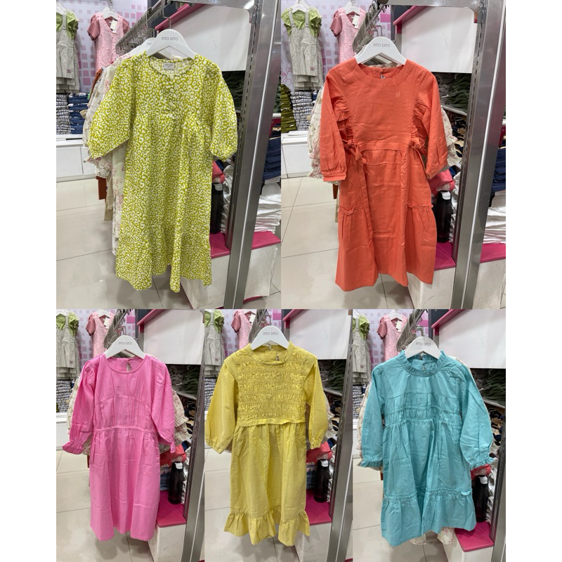 PITO DITO - Dress Anak Perempuan (2-14 Tahun)