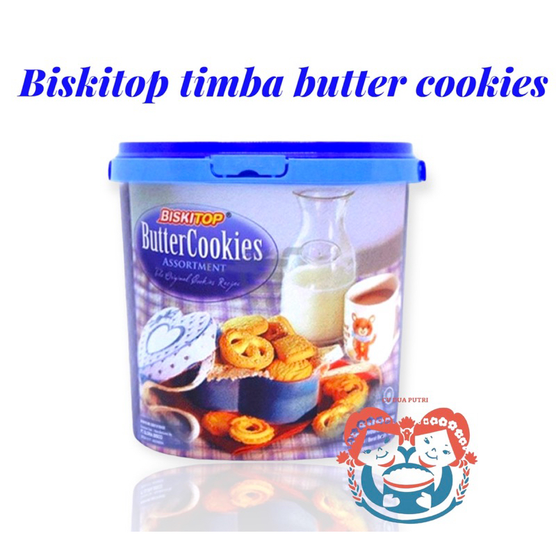 

biskitop monde butter cookies toples timba/biskitop timba/butter cookies kaleng