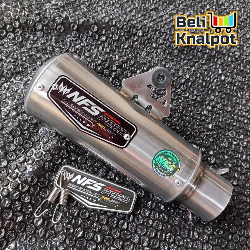 Slincer Knalpot GP2 NFSPEED ORIGINAL Grade A, inlet 50 Sarangan ½