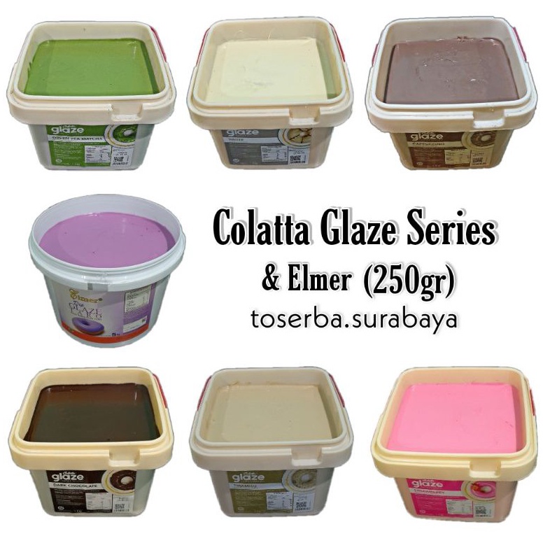 

TERLARIS BRANDS FESTIVAL COLATTA GLAZE Donat Topping 25gr BEST PRICE QUALITY