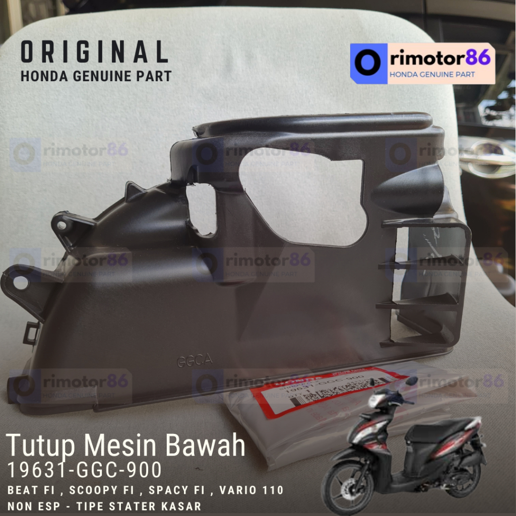 Tutup Mesin Beat Fi Spacy Fi Scoopy Fi Plastik Cover Mesin Beat Fi Cover Mesin Bagian Bawah Beat Fi 