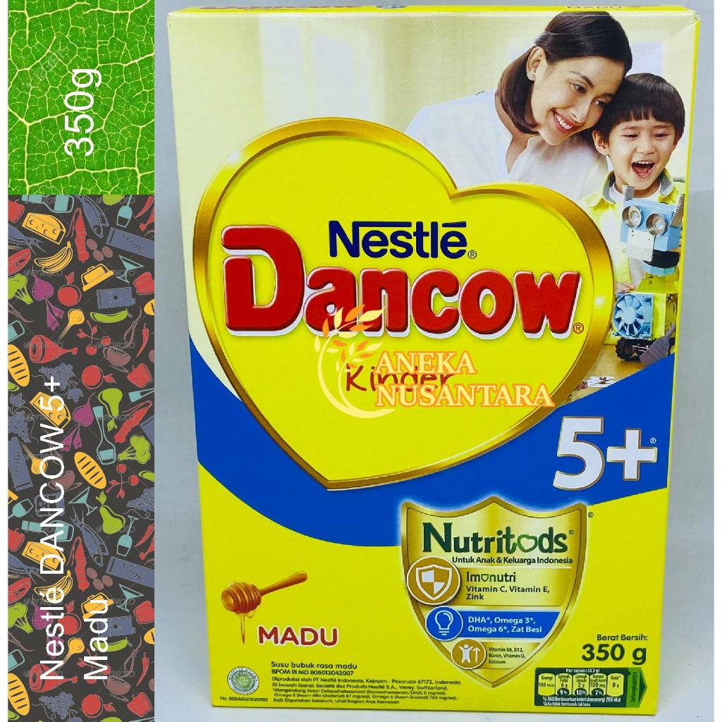 

Nestlé DANCOW 5+ Madu Susu Anak 5-12 Tahun Box 350g Susu Bubuk Madu 400g