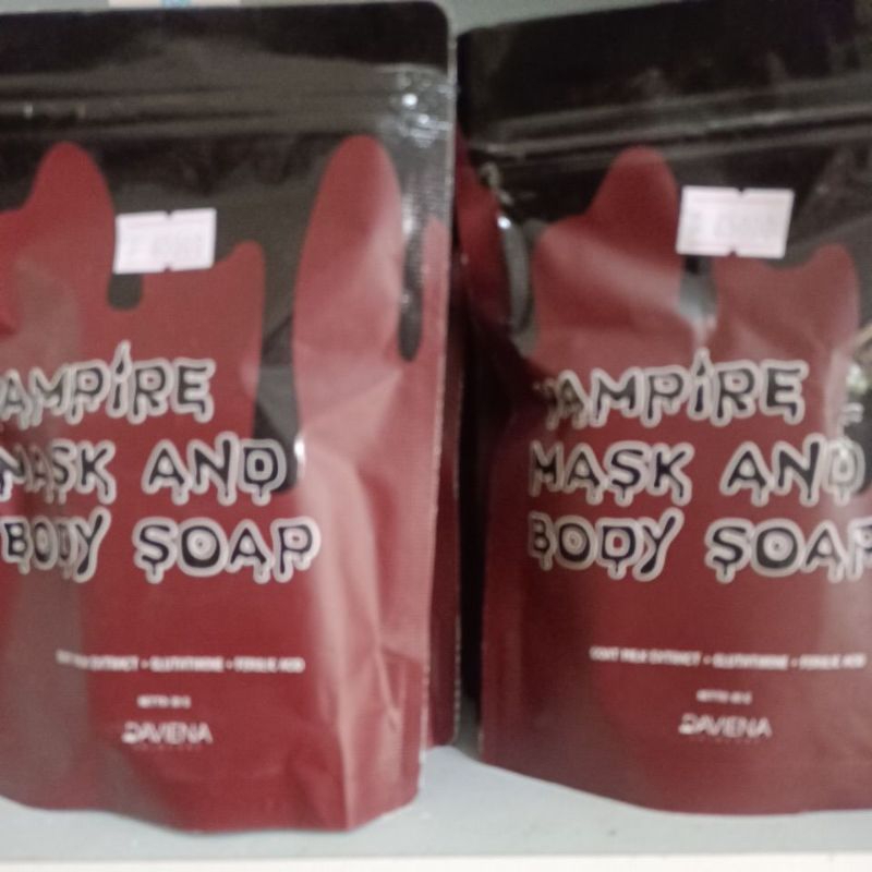 sabun vampire daviena/vampire mask and body soap