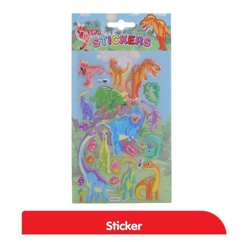 

3D Sticker Puffy Dinosaurus