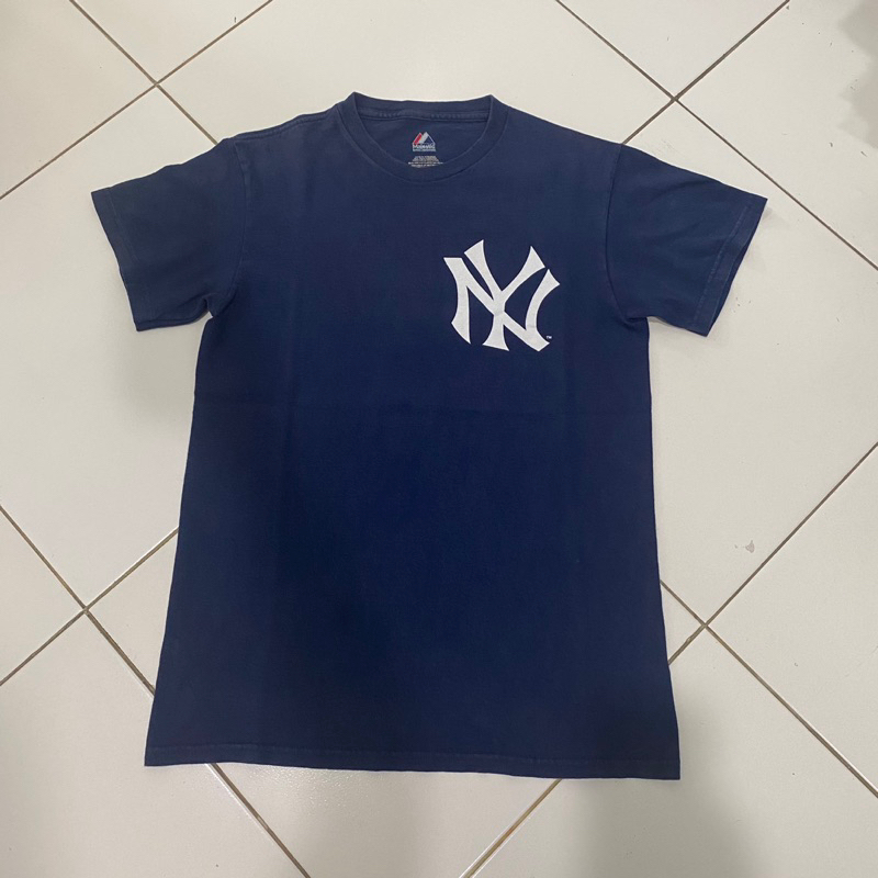 Kaos Tshirt MLB Yankees Majestic original small Babe Ruth
