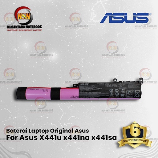 Battery Baterai Asus X441 Series Original A31N1537