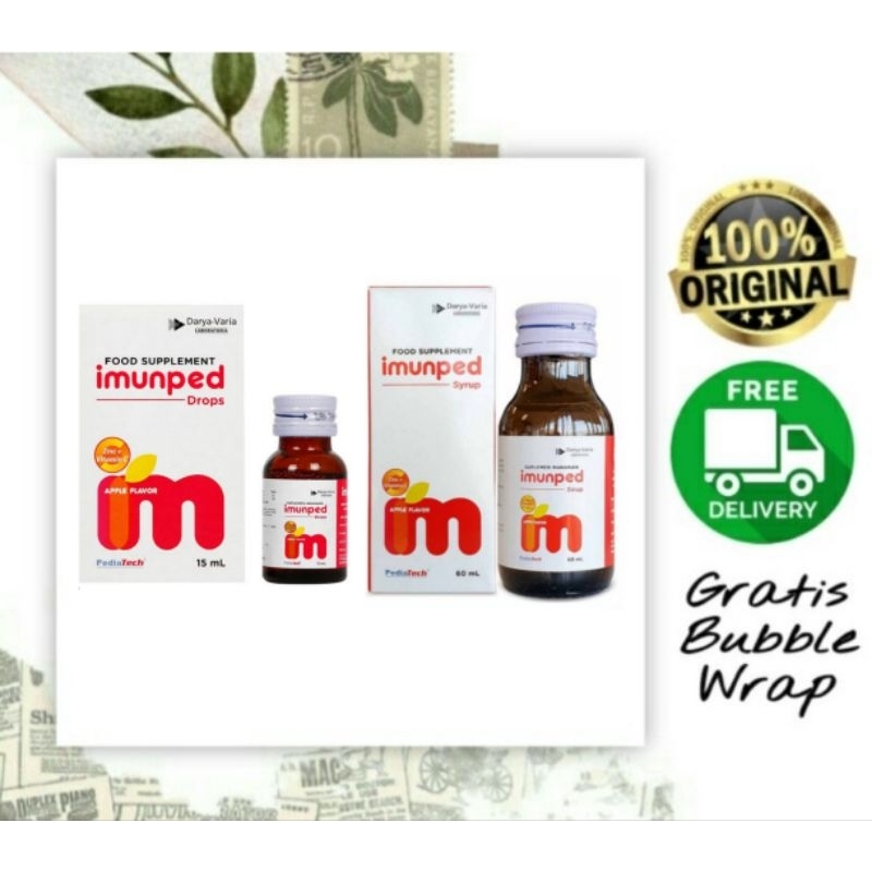 Imunped Drop / Imunped Sirup / Vitamin Imunitas Anak