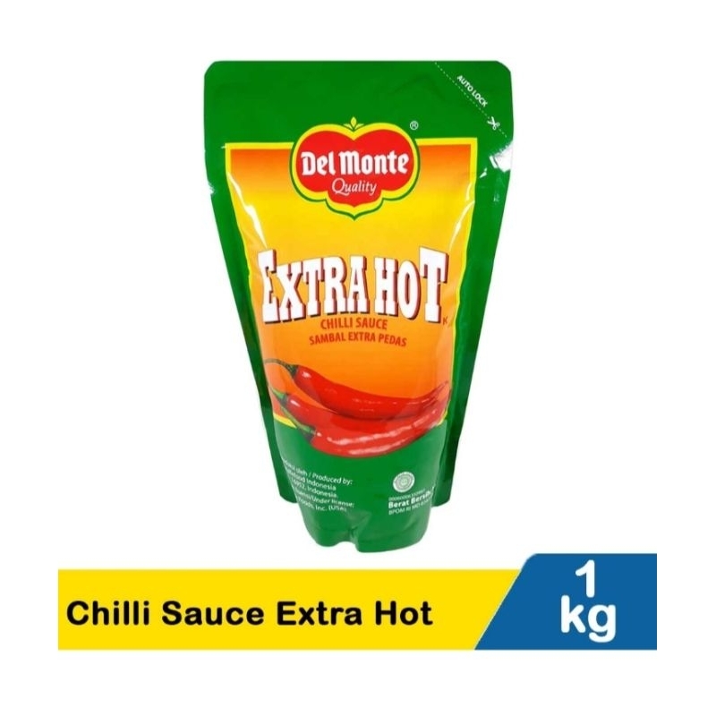 

Del Monte Saus sambal extra hot 1kg