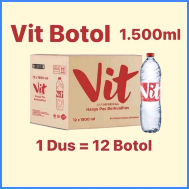 

1 Kotak Vit 1500 Ml ( Isi 12 Pcs)