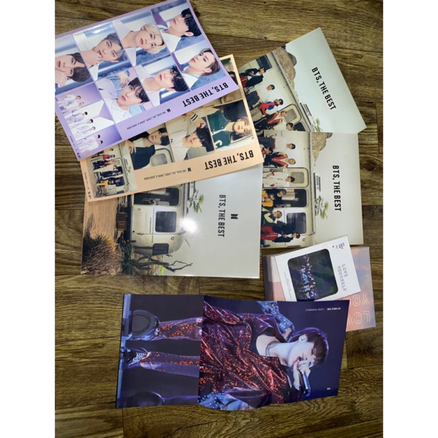 [READY] DVD LOVE YOURSELF SEOUL FULLSET BOOKMARK SUGA YOONGI PB THEBEST JAPAN