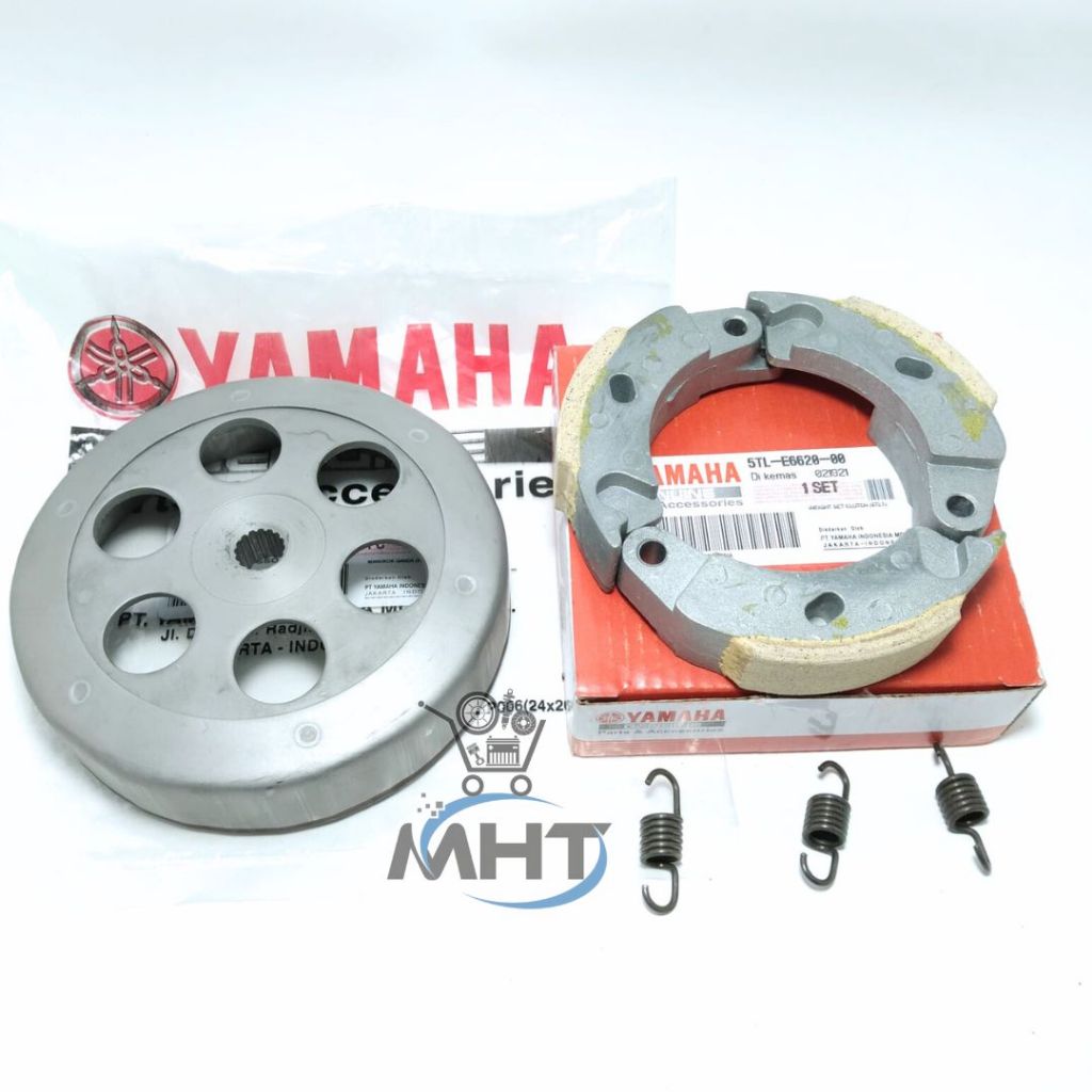 Rumah kopling Mangkok ganda Mio sporty smile Mangkok rumah kampas ganda Kopling otomatis Mio sporty 