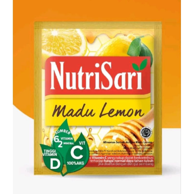 

NutriSari Madu Lemon 40 Sachet