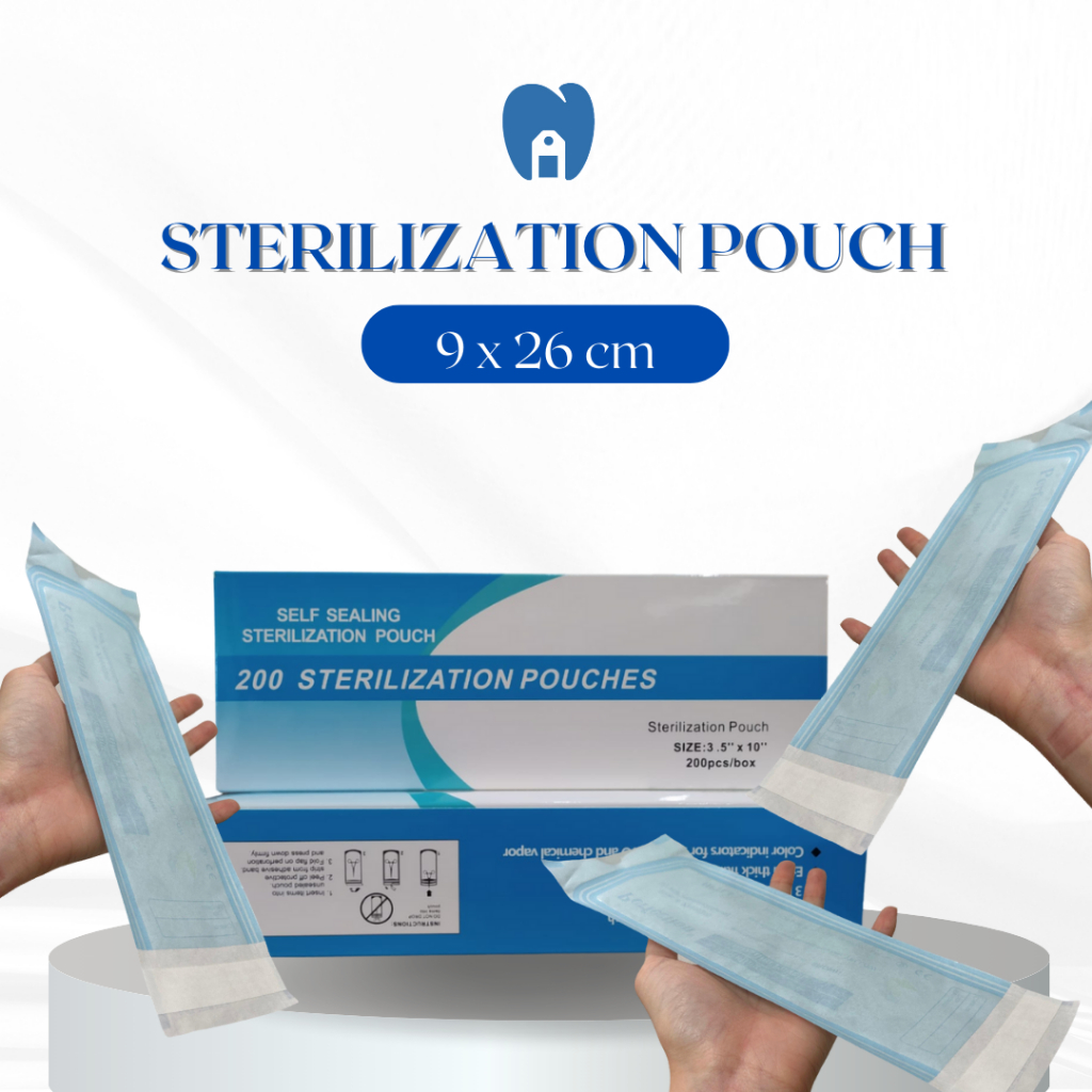 Sterilization Pouch, pouches sterilisasi / steril pouch / plastik sterilisasi