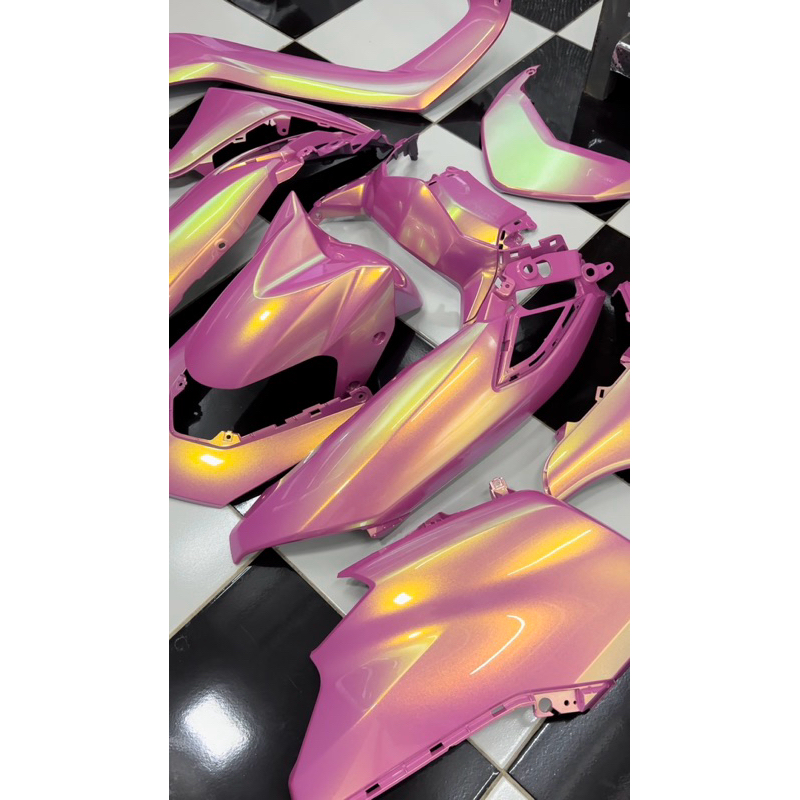 Cat bunglon goblin+dasaran pink