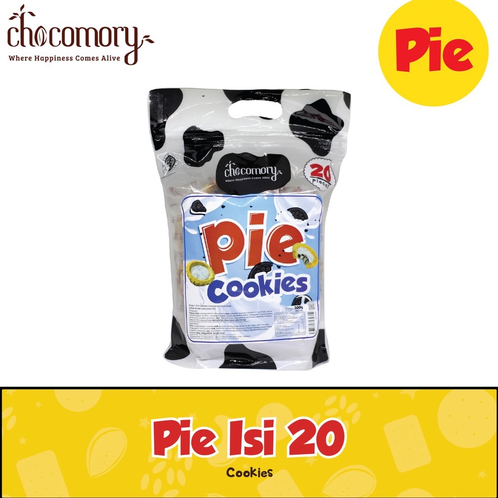 

ORIGINAL Chocomory Cookies n Cream Pie isi 2 5g