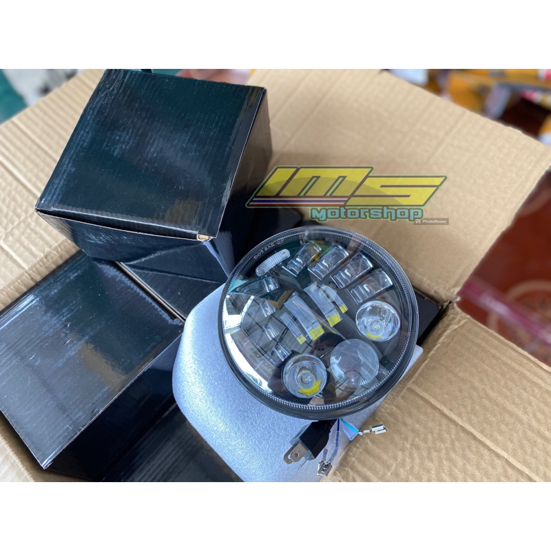 Lampu Daymaker 5,75Inch 16 Led Senja Biru Daymaker 16 led