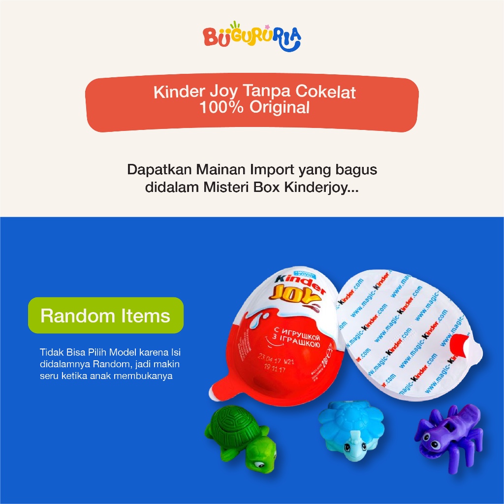 [Whispers] Bu Guru Ria - Kinder Joy SURPRISE Tanpa Cokelat Hanya Mainan Saja KINDERJOY Pop Toys