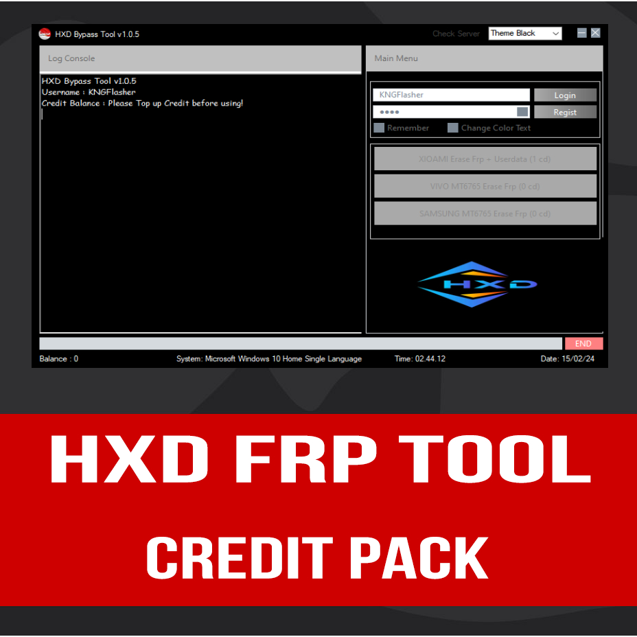 HXD FRP TOOL CREDIT PROSES INSTAN