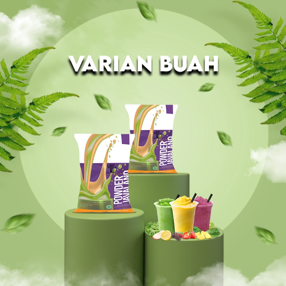 

Terlaris Javaland Bubuk Minuman Varian Buah Fruits 1Kg Regular Plain Rasa Avocado Mango Mangga Strawberry Banana Melon Blueberry Grape Anggur Durian Lychee Leci