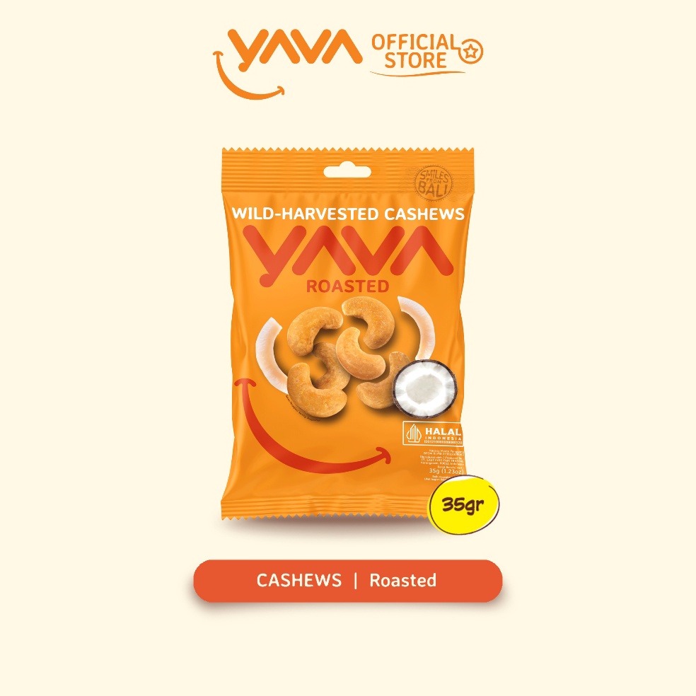 

TERBARU YAVA Cashew Roasted 35g