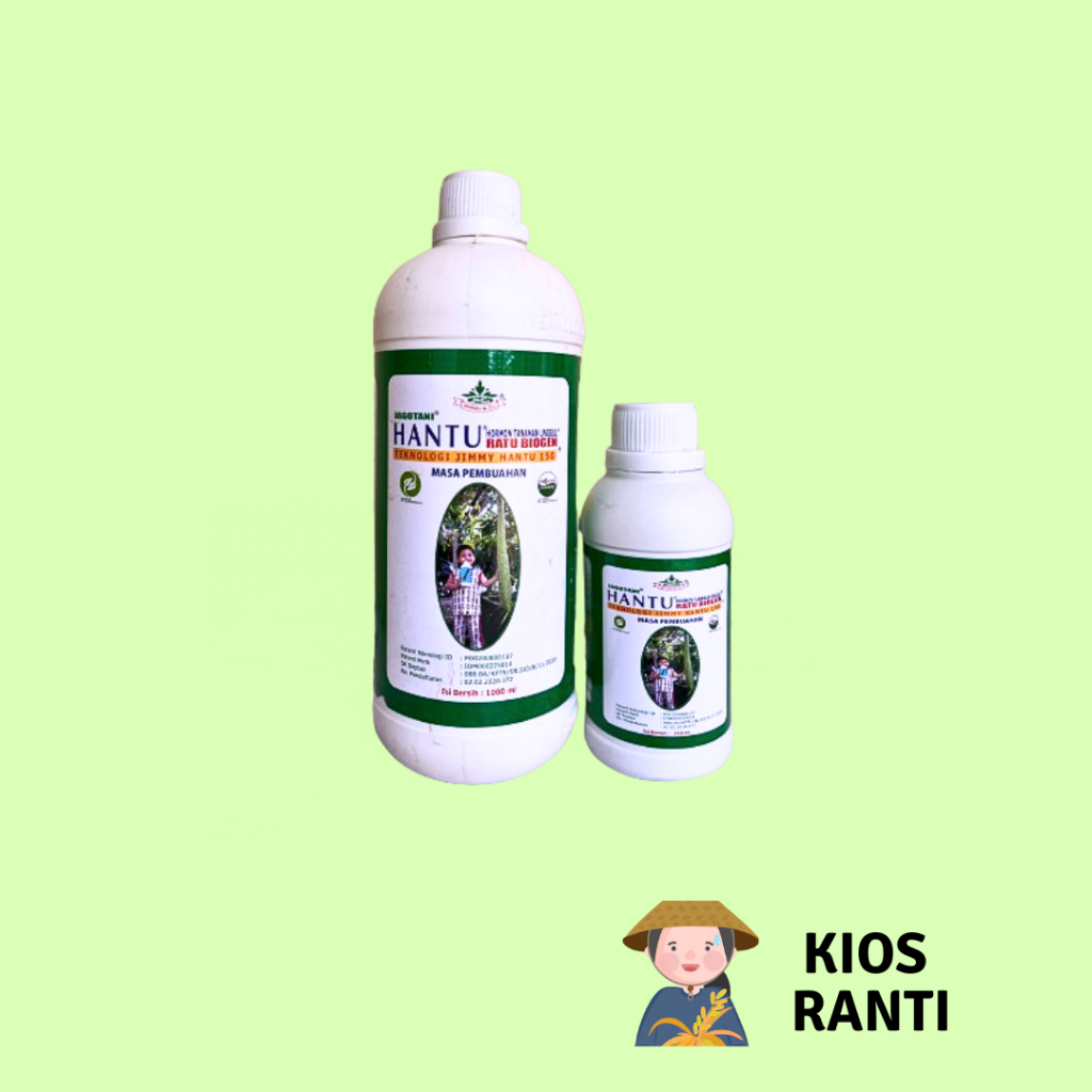 PUPUK HANTU RATU BIOGEN/Pupuk Pembuahan/Pupuk Organik Cair/Jimmy Hantu