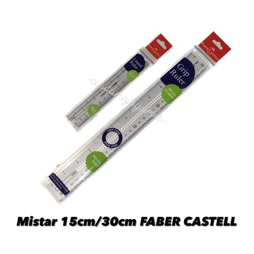 

MISTAR 15 CM/30 CM FABER CASTELL