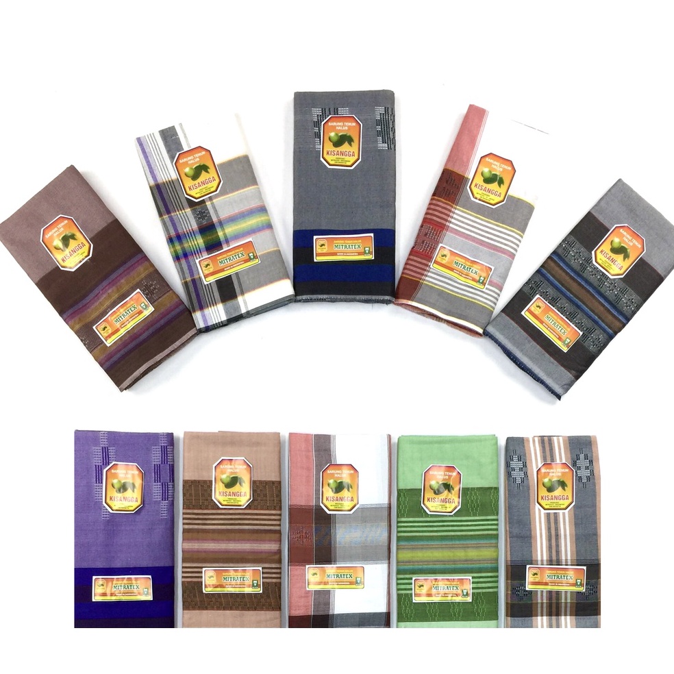 Grosir 1pc  Sarung Tenun Dewasa Dobby