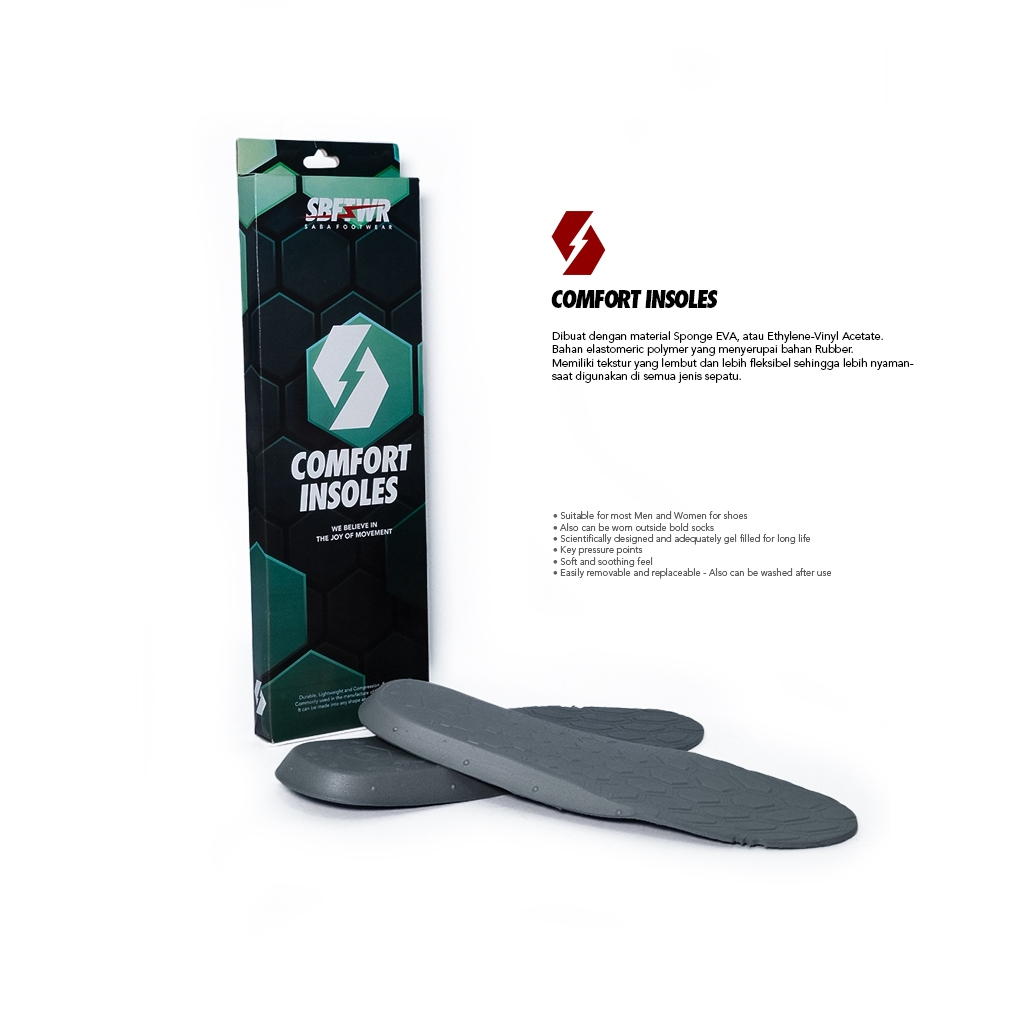 SABA - Insole Premium Grey