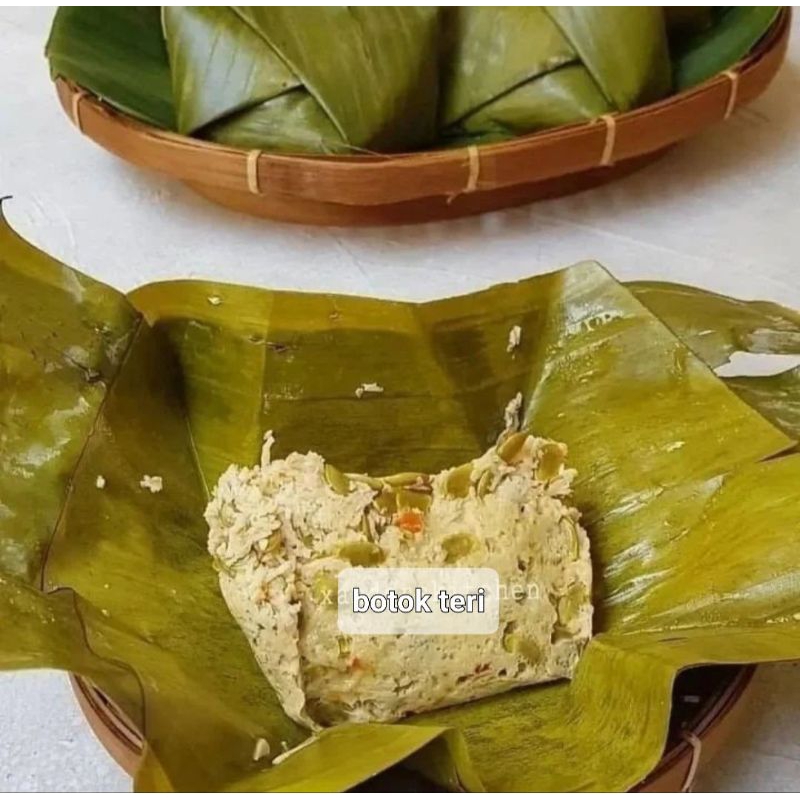 

Botok teri tempe Frozen/no msg/lauk matang 2pcs