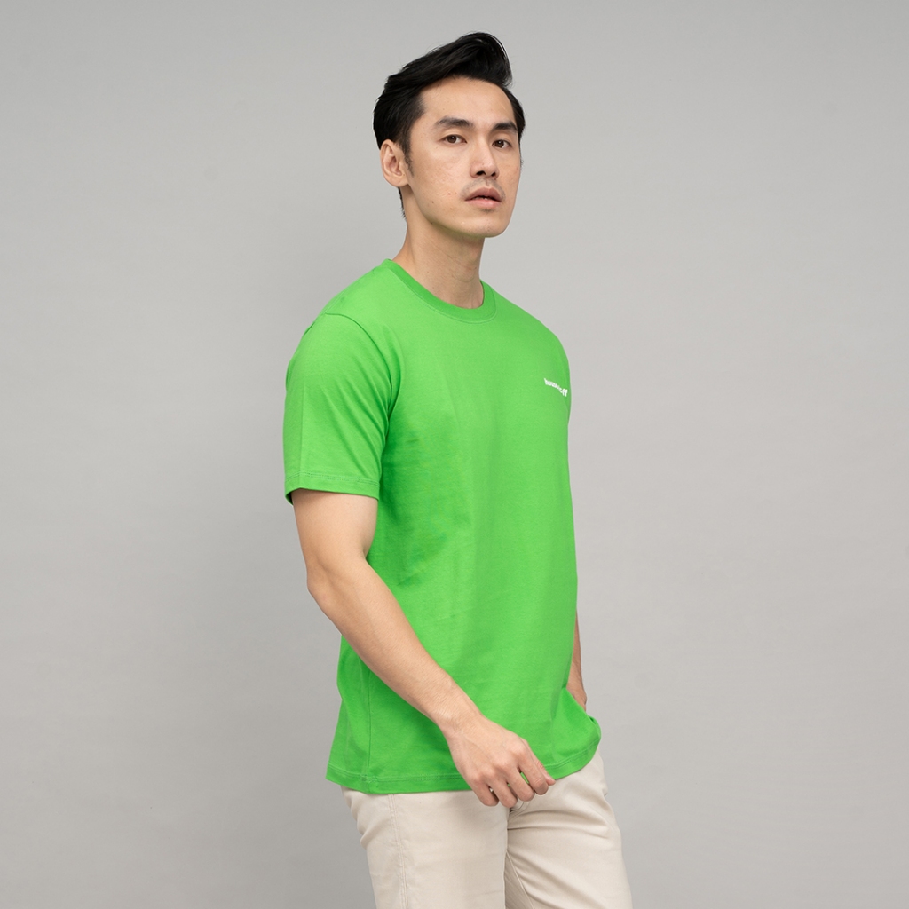 Houseofcuff T-shirt Kaos Polos Pendek Hijau Terang Tersedia Size S-4XL