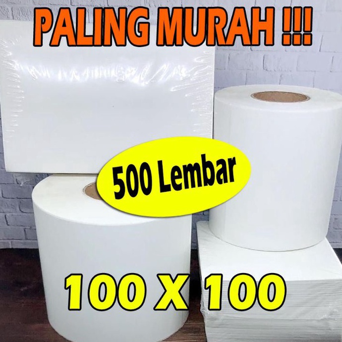

55 COD 1x1 Label Sticker Thermal Direct Thermal Sticker Kertas Thermal Label Thermal Kertas Stiker Resi Kertas Printer Thermal Stiker Thermal Sticker Thermal 5pcs