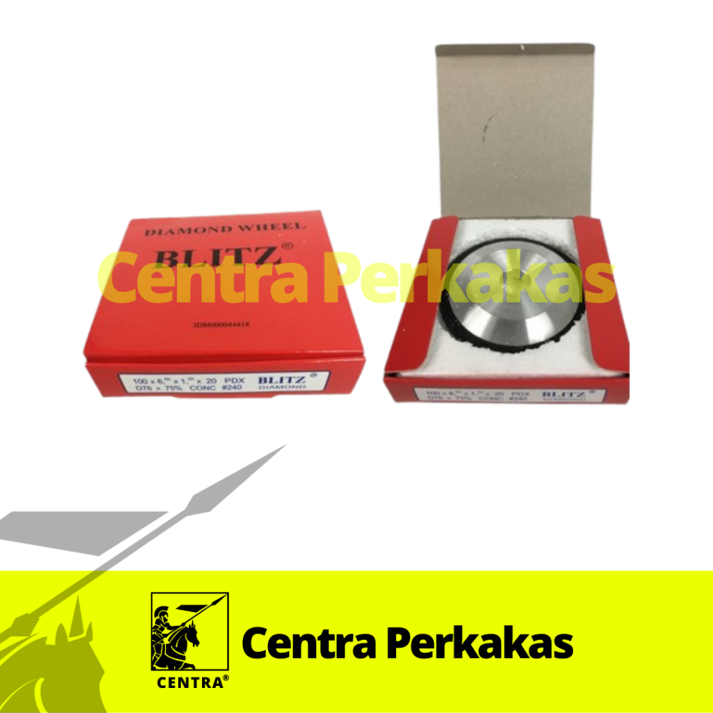 Batu Asah Intan 4" Blitz Diamond Wheel