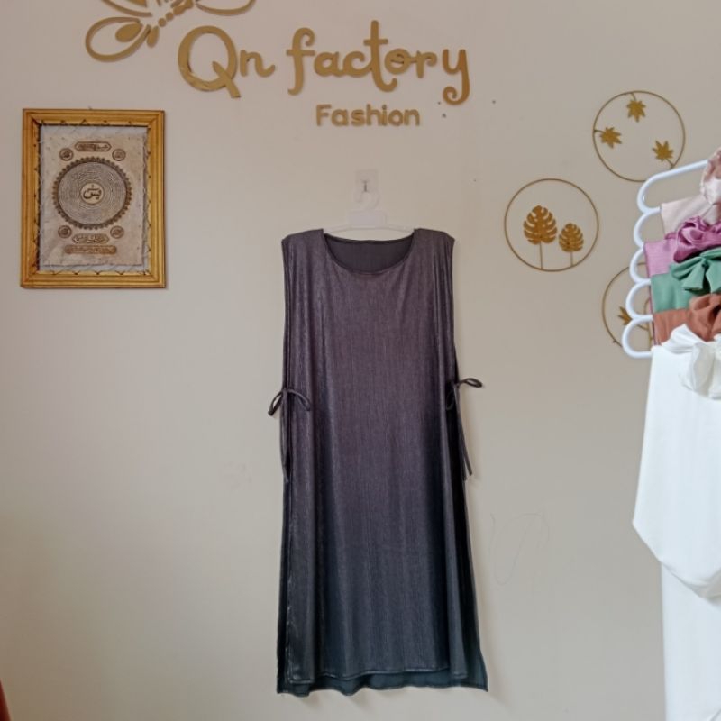 Long Vest Outer Sojin / rompi polos rompi panjang tali samping