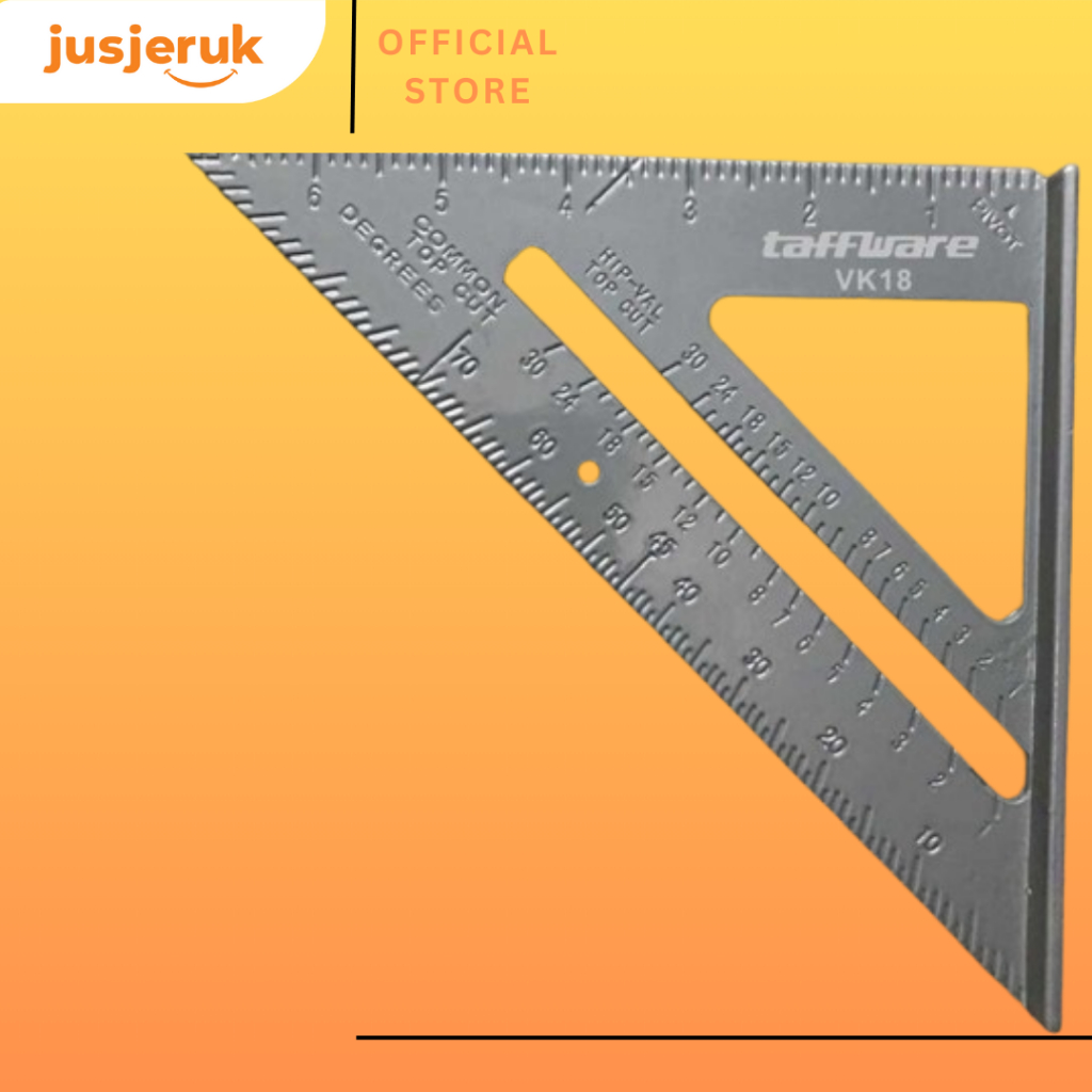 

Penggaris Siku Mistar Triangle Ruler Aluminium