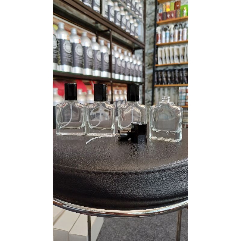 Zaza 35ml Botol parfum semprot / spray kaca  tutup