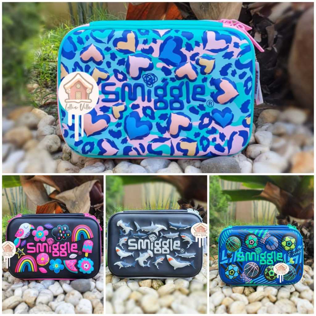 

Smiggle Drift Double Hardtop Pencil Case - Tempat Pensil Anak