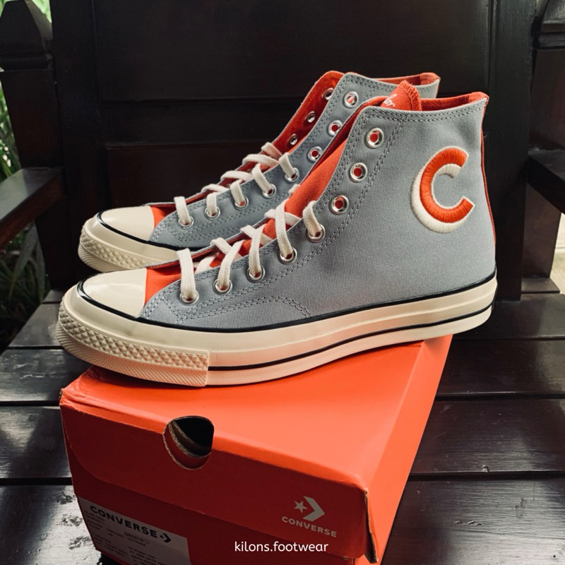 Converse Chuck 70s Hi Heirloom Silver/Nomadic Rust