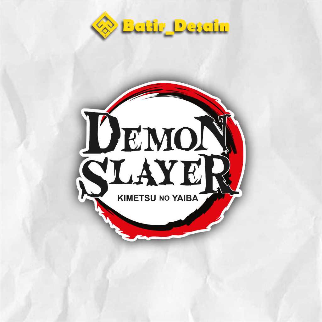 

Sticker Demon Slayer | Sticker Anime | Sticker Vinyl ukuran 7 cm