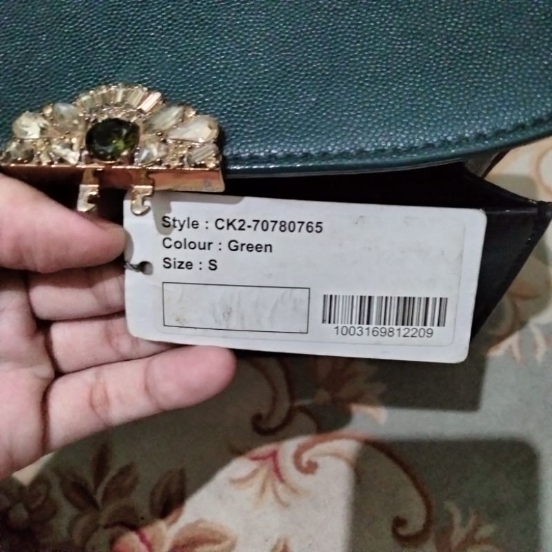 Charles and Keith Bag Emerald ORI Store