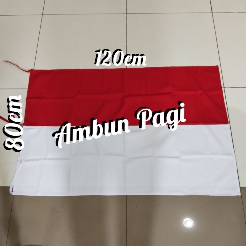 

best seller bendera Indonesia bendera merah putih bahan drill ukuran 80cm x 120cm ready stock