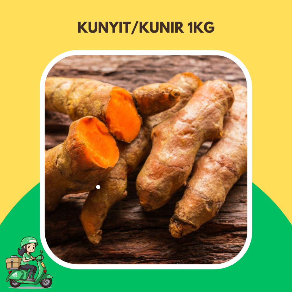 

Kunyit / kunir segar fresh 1kg