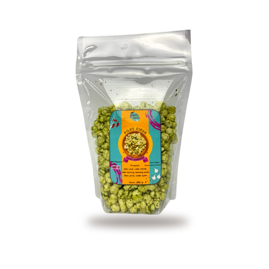 

Pilus Tiktak Cikur Asin Daun Jeruk 250 gram