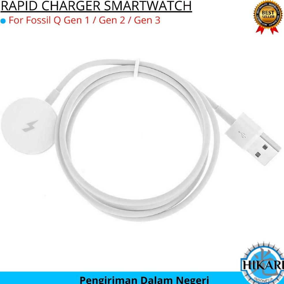 KODE W99E Rapid Charger Fossil Smartwatch Q Gen 2 Gen 3 Gen 4 Gen 5 Michael Kors Sofie Access Bradsh