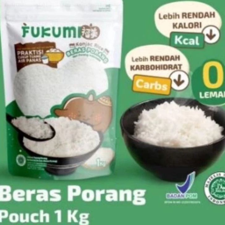 

Ready Stok Beras Porang 1 Original 1KG