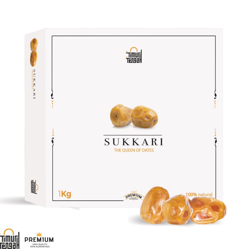 

TEBUS MURAH Timur Tengah Kurma Sukari 1Kg Premium Original High Quality