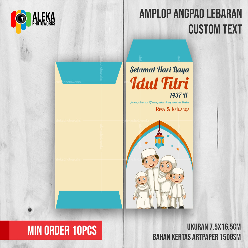 

Amplop Angpao Lebaran Custom Design 09