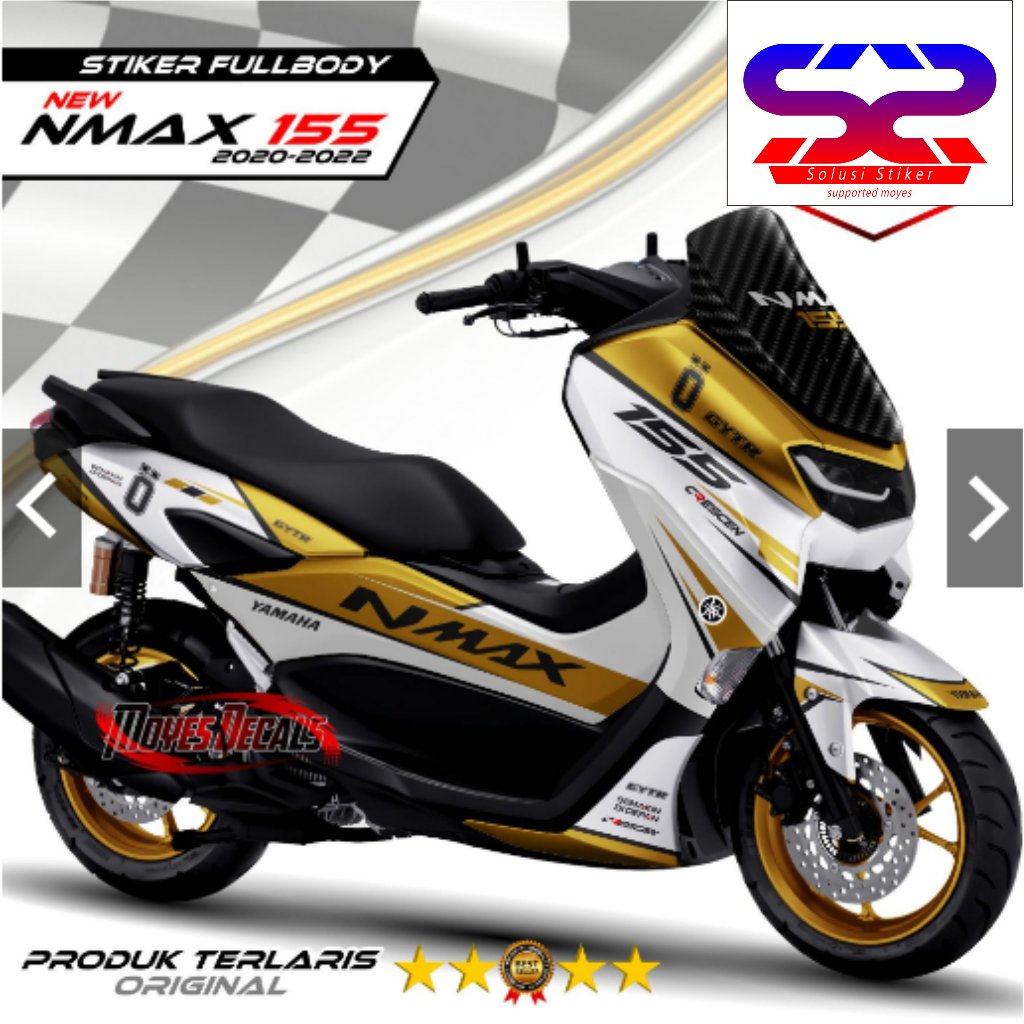 COD Stiker Decal Motor New NMAX 155 Variasi Fullbody Decal Yamaha NMAX 2020/2022